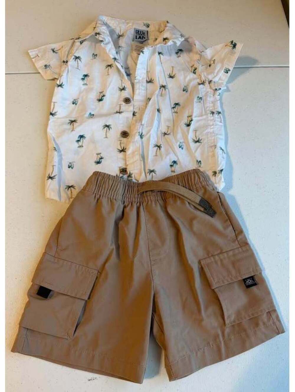 Little Lad & Wonder Nation Toddler Boy's Outfit Set